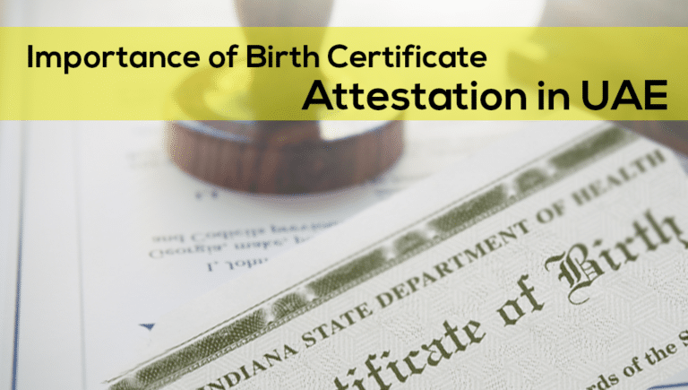 Birth Certificate Attestation in India | for UAE | Fast Delivery | India